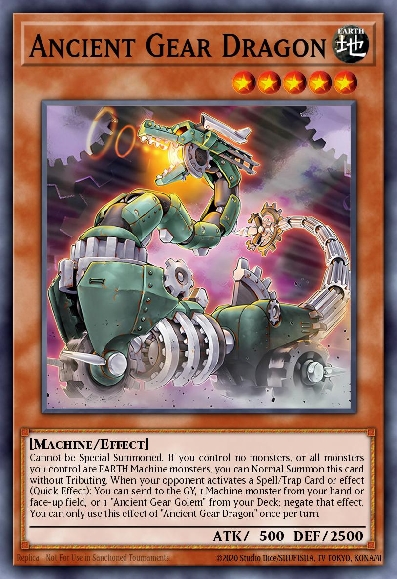 Ancient Gear Dragon - (Battles of Legend: Terminal Revenge) - (BLTR-EN048) - (Secret Rare)