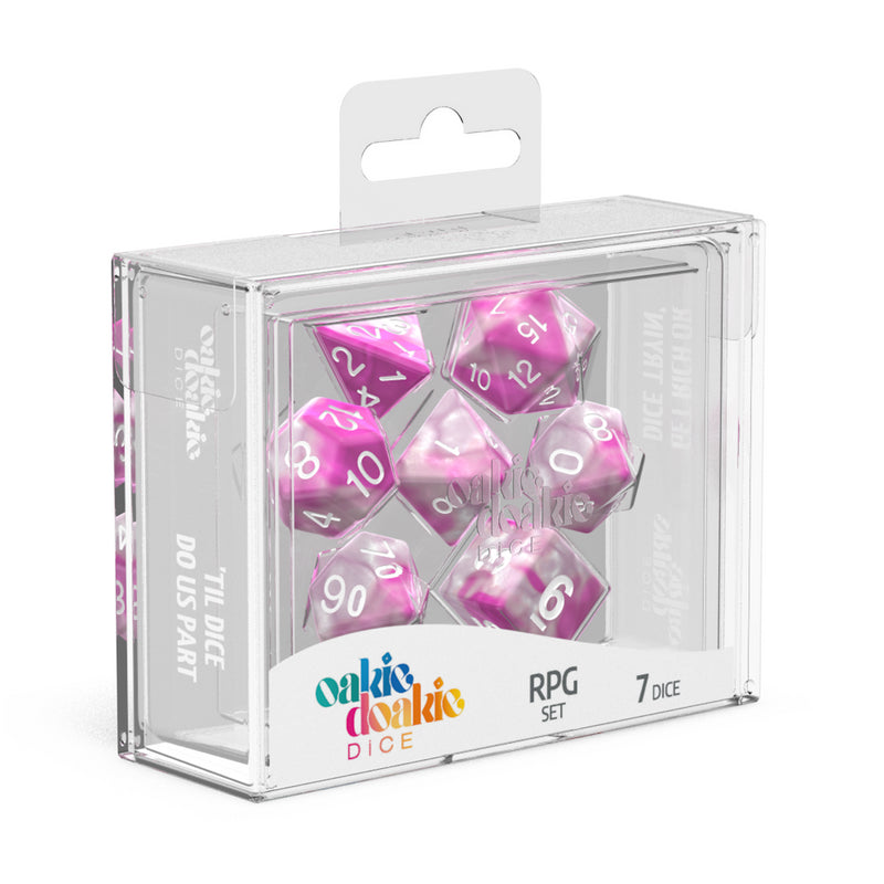 oakie doakie DICE RPG Set Gemidice: Magnolia (7)