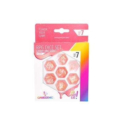 GameGenic - RPG Dice Set - Candy-like Series - Peach