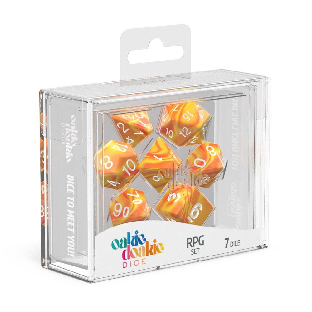 oakie doakie DICE RPG Set Gemidice: Sunstone (7)