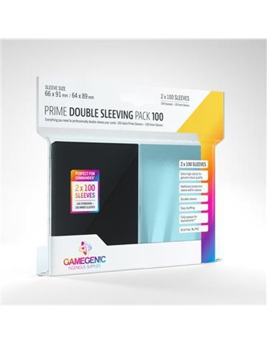 GameGenic - Prime Double Sleeving Pack (100)