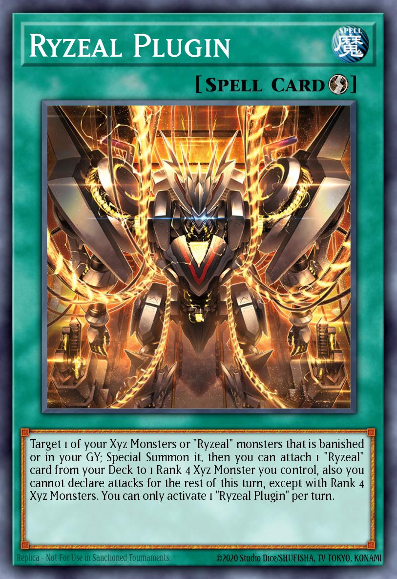 Ryzeal Plugin - (Rare)- (Crossover Breakers) - (CRBR-EN008)