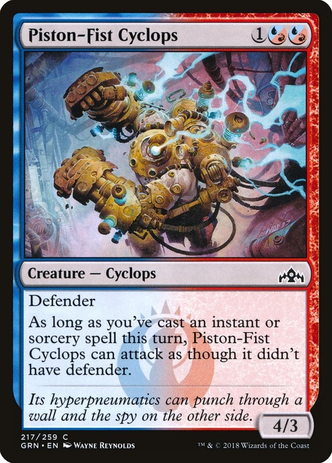 Piston-Fist Cyclops - Guilds of Ravnica-(217)