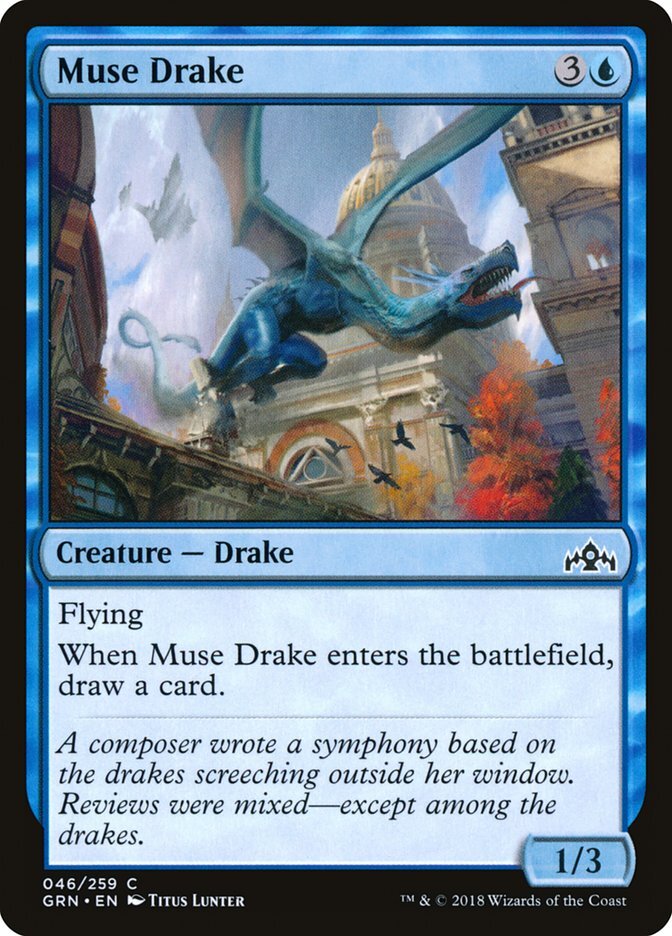 Muse Drake - Guilds of Ravnica-(046)