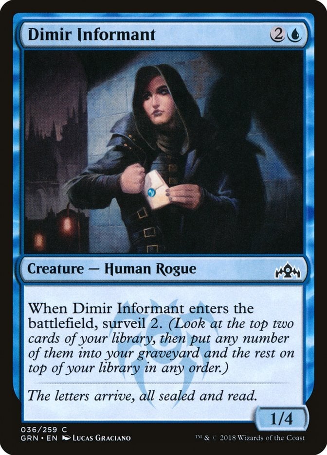 Dimir Informant - Guilds of Ravnica-(036)