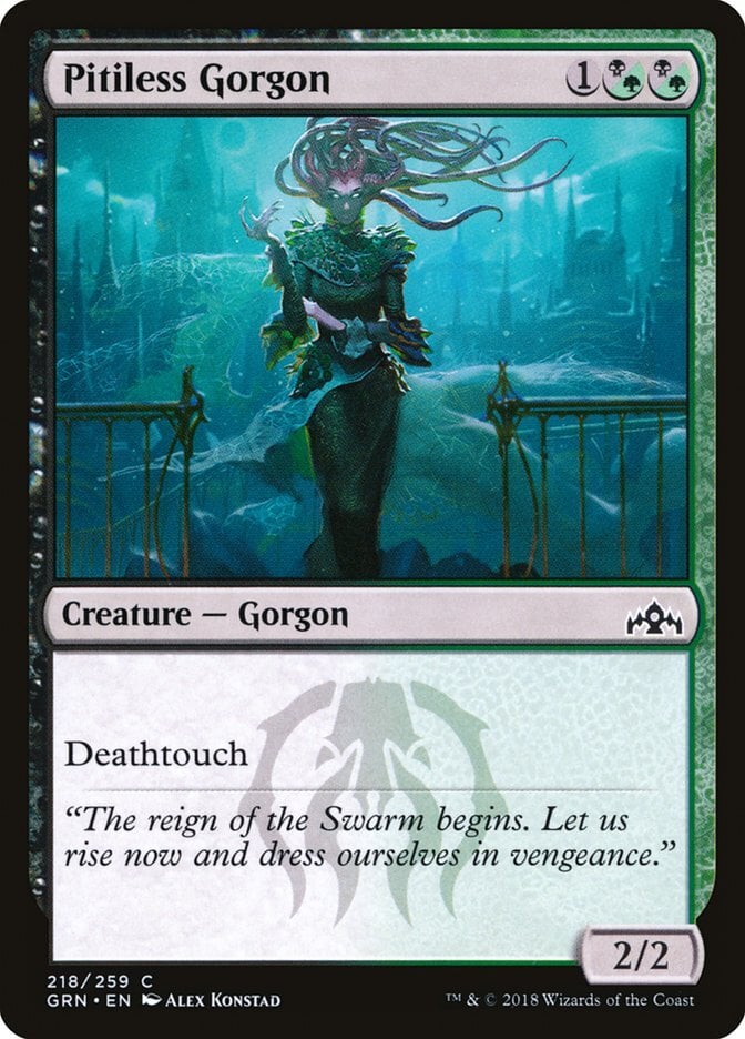 Pitiless Gorgon - Guilds of Ravnica-(218)