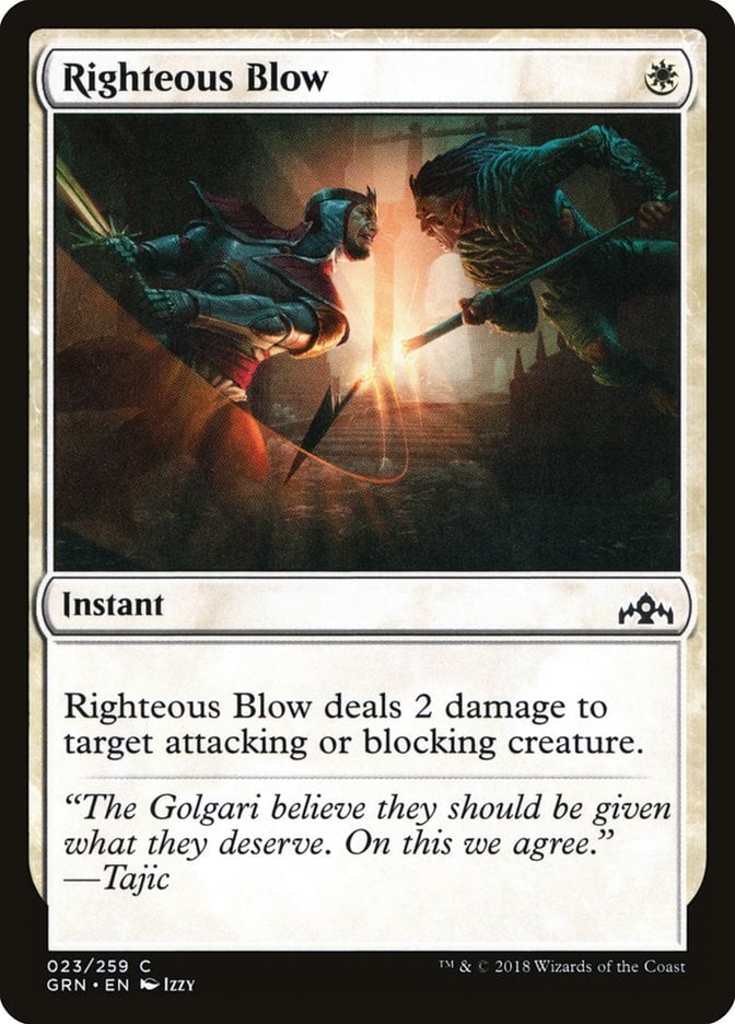 Righteous Blow - Guilds of Ravnica-(023)