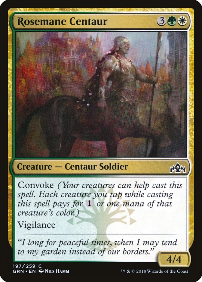 Rosemane Centaur - Guilds of Ravnica-(197)