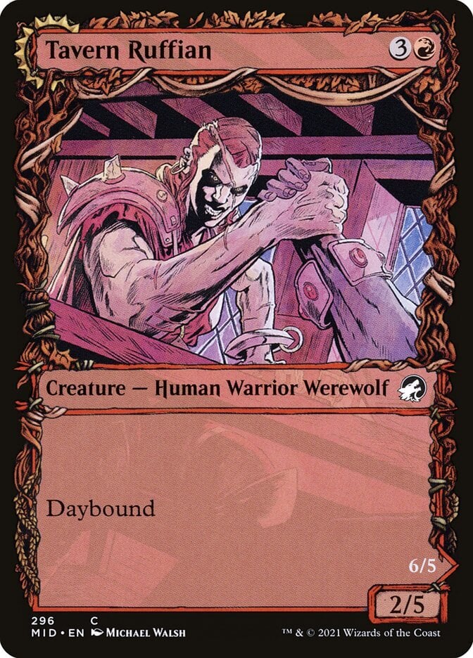 Tavern Ruffian // Tavern Smasher - Innistrad: Midnight Hunt-(296)