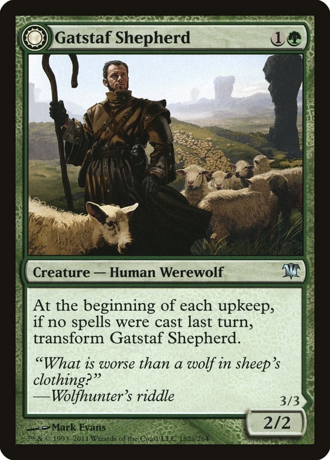Gatstaf Shepherd // Gatstaf Howler - Innistrad-(182)-Foil