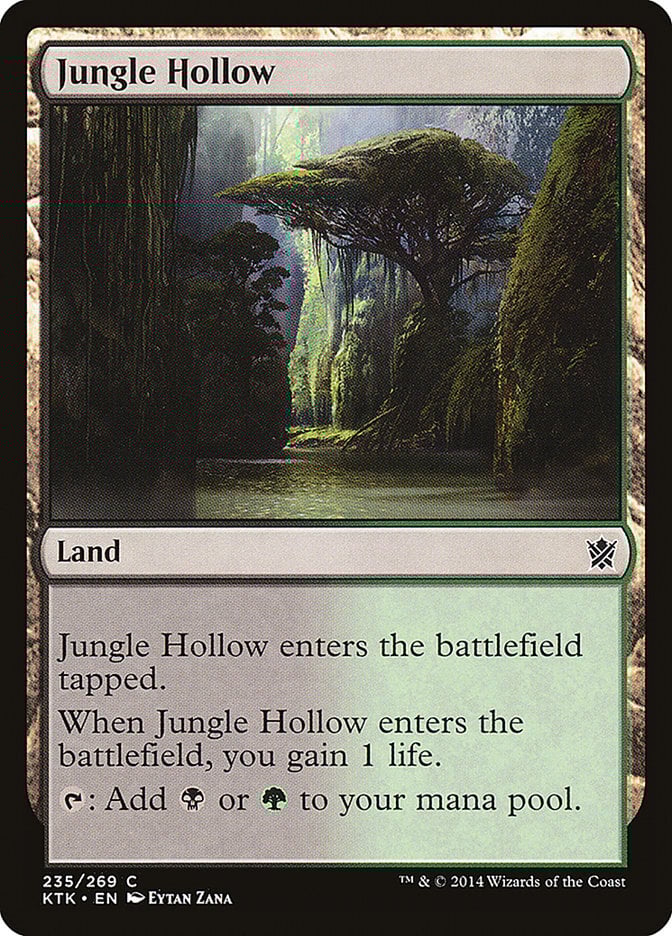 Jungle Hollow - Khans of Tarkir-(235)