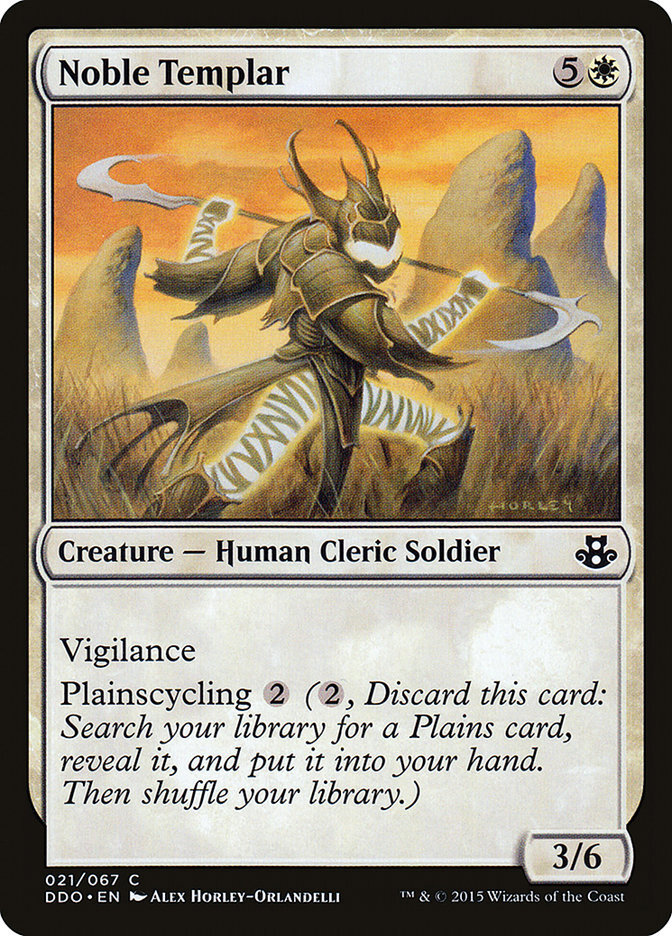 Noble Templar - Duel Decks: Elspeth vs. Kiora-(021)