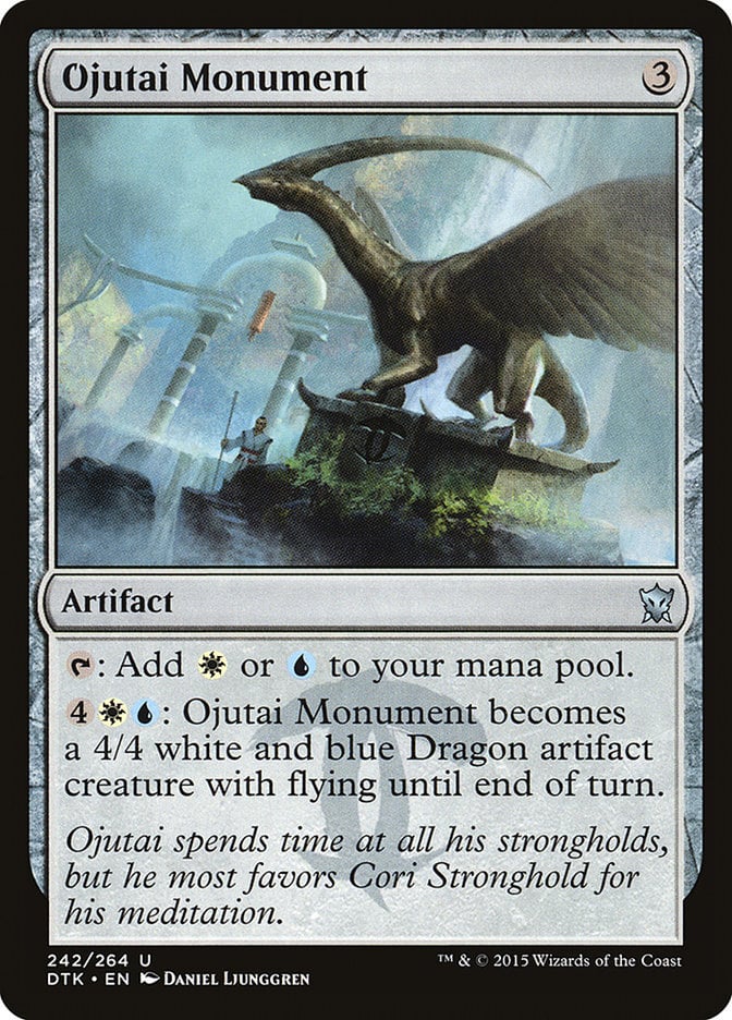 Ojutai Monument - Dragons of Tarkir-(242)
