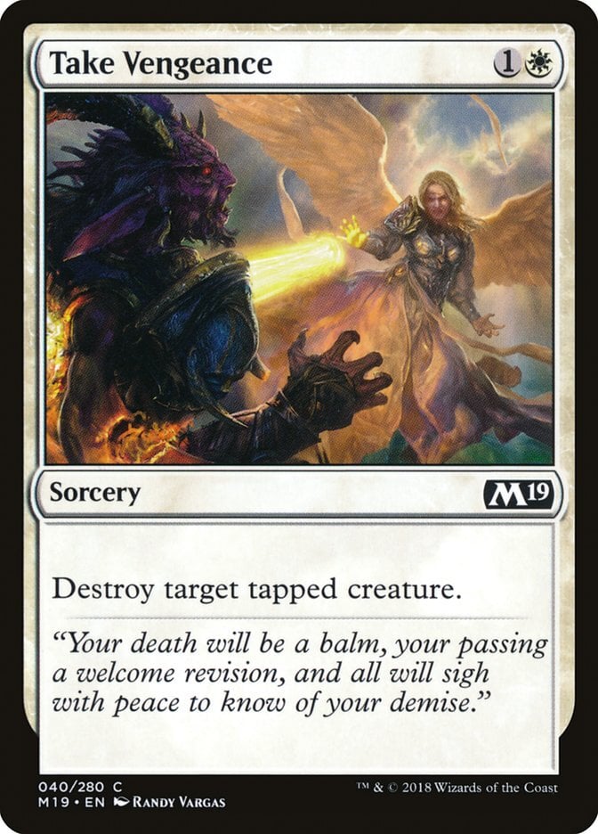 Take Vengeance - Core Set 2019-(040)