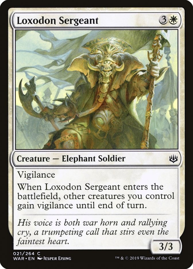 Loxodon Sergeant - War of the Spark-(021)