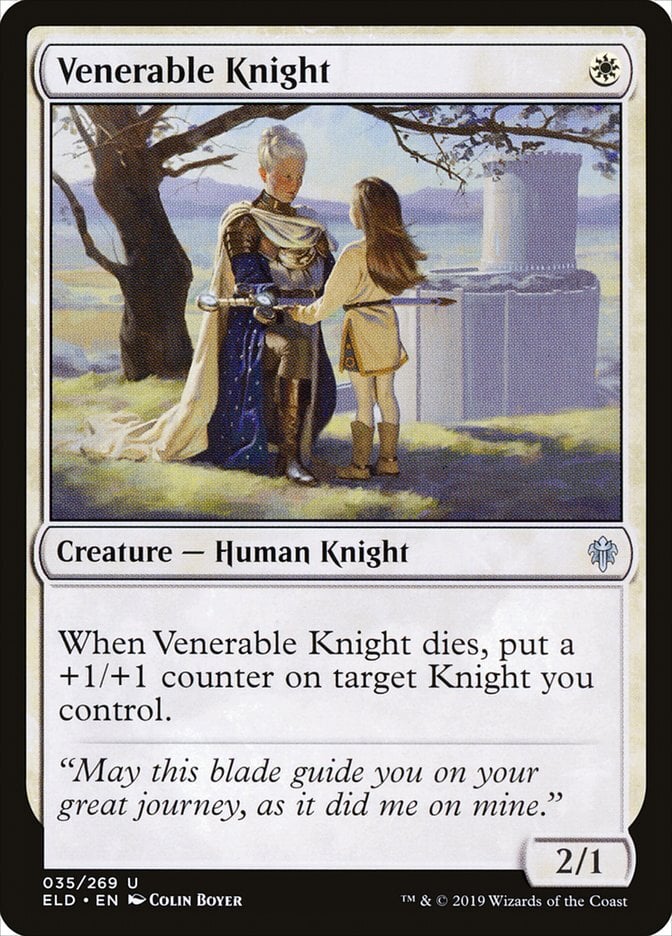Venerable Knight - Throne of Eldraine-(035)
