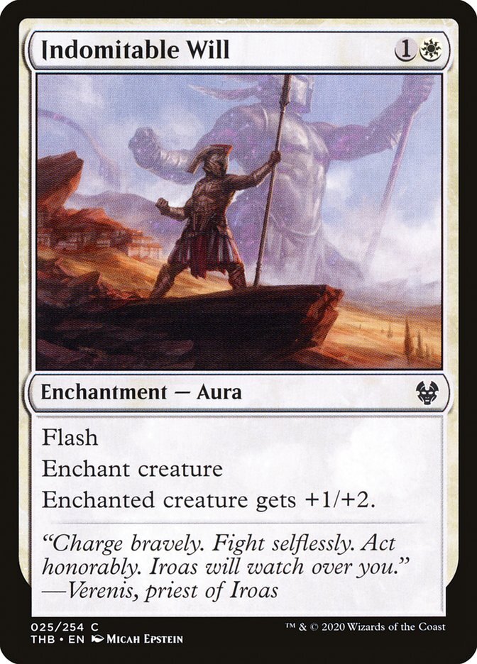 Indomitable Will - Theros Beyond Death-(025)