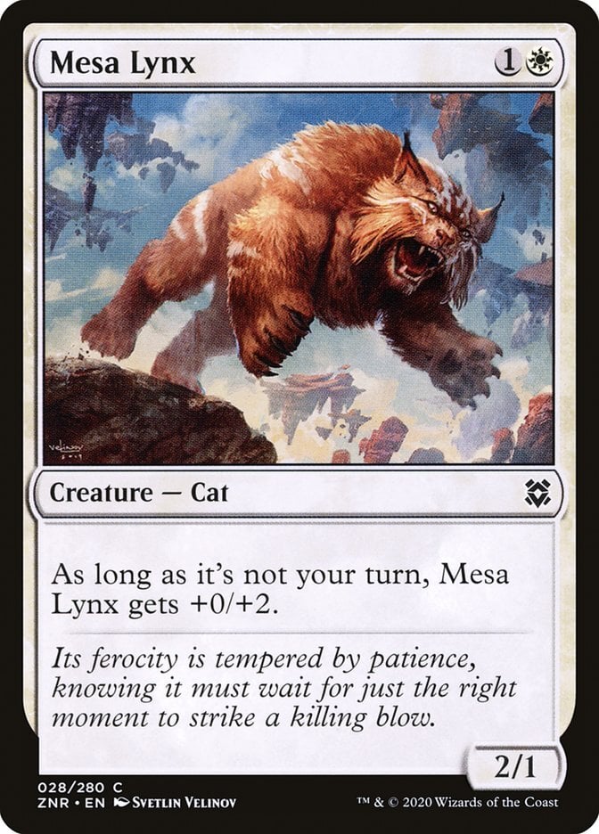 Mesa Lynx - Zendikar Rising-(028)