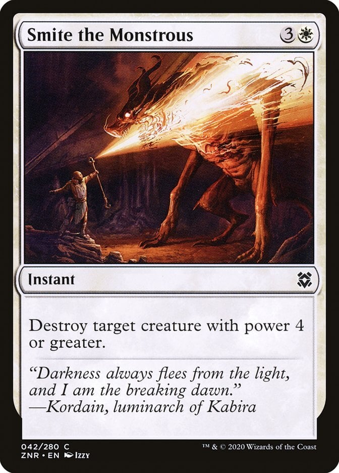 Smite the Monstrous - Zendikar Rising-(042)