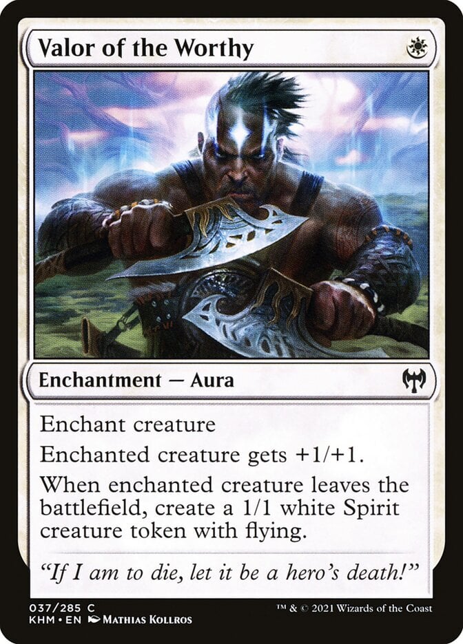 Valor of the Worthy - Kaldheim-(037)