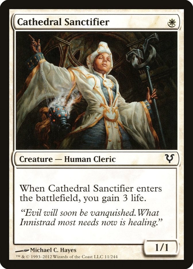 Cathedral Sanctifier - Avacyn Restored-(011)