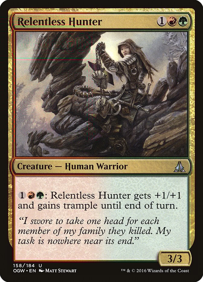 Relentless Hunter - Oath of the Gatewatch-(158)