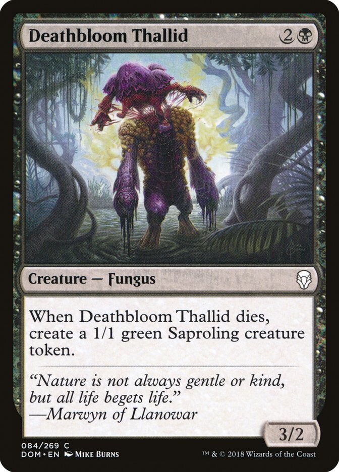 Deathbloom Thallid - Dominaria-(084)