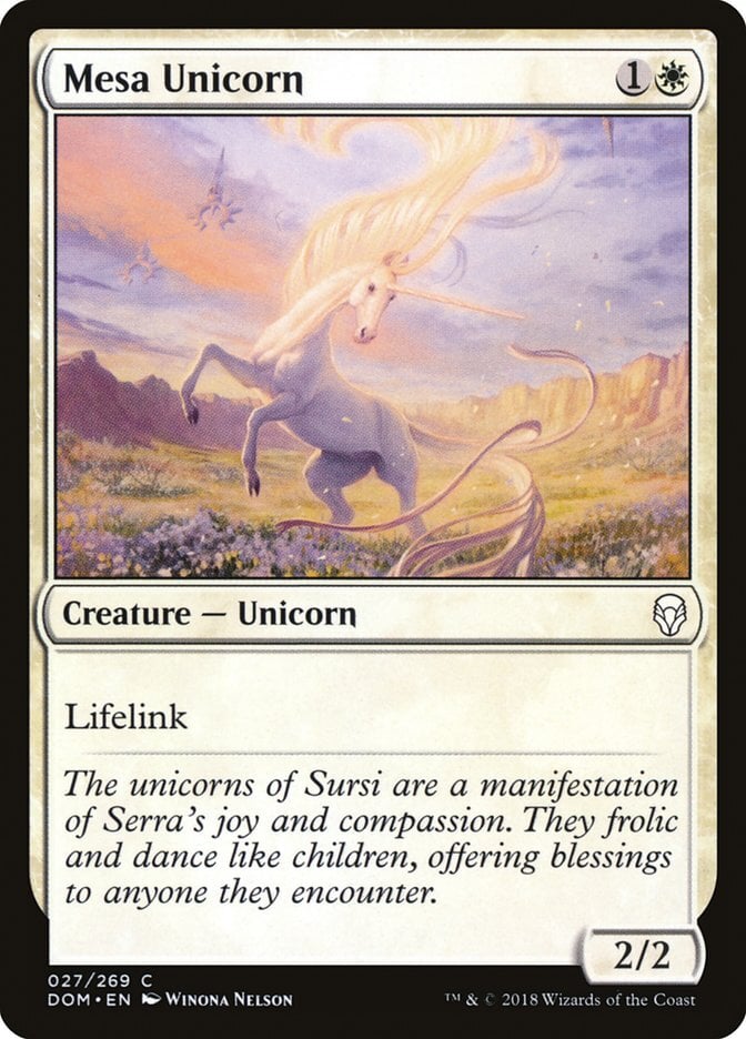 Mesa Unicorn - Dominaria-(027)