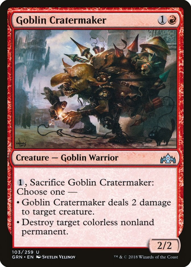 Goblin Cratermaker - Guilds of Ravnica-(103)