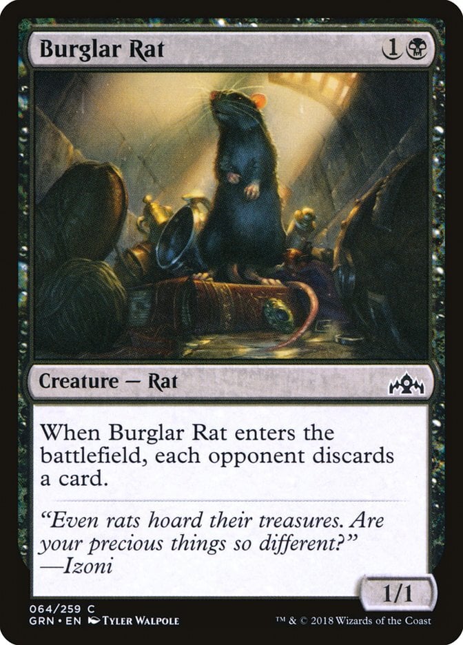 Burglar Rat - Guilds of Ravnica-(064)
