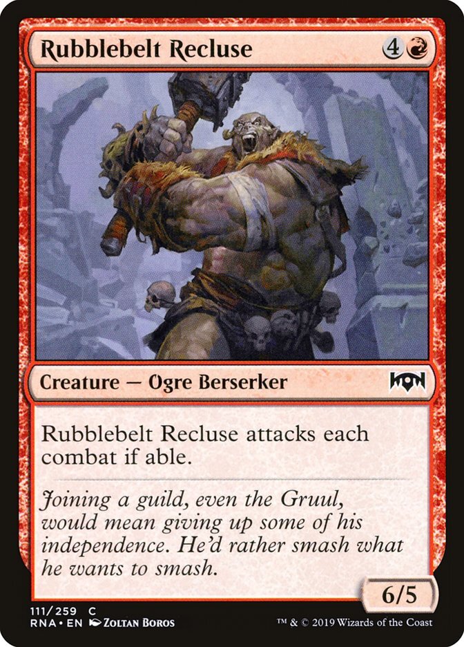 Rubblebelt Recluse - Ravnica Allegiance-(111)