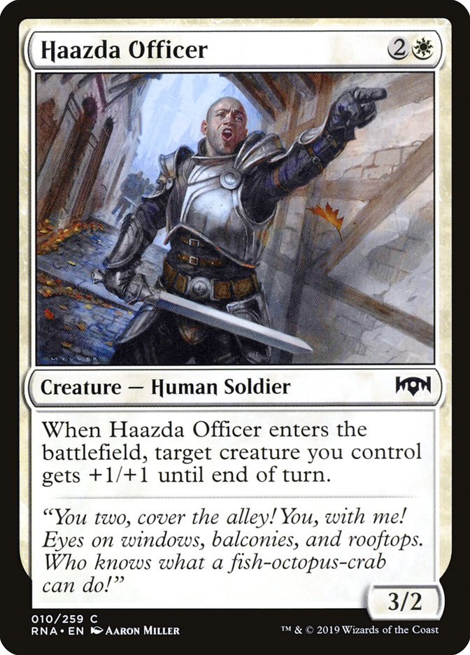 Haazda Officer - Ravnica Allegiance-(010)