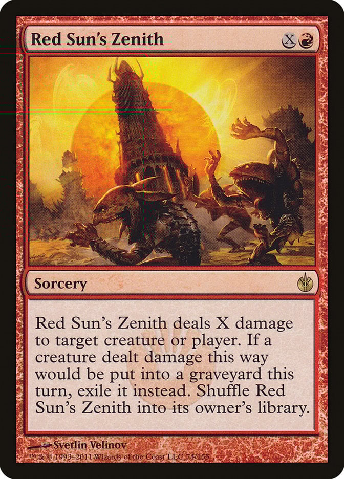 Red Sun's Zenith - Mirrodin Besieged-(074)