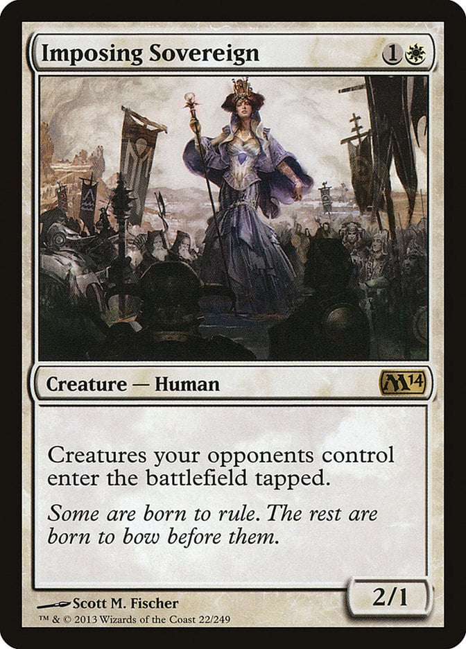 Imposing Sovereign - Magic 2014 Core Set-(022)