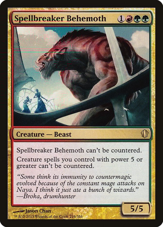 Spellbreaker Behemoth - Commander 2013-(216)