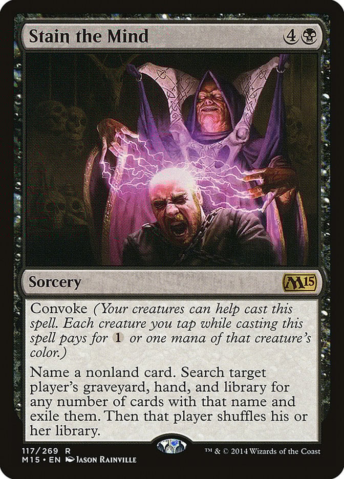 Stain the Mind - Magic 2015 Core Set-(117)