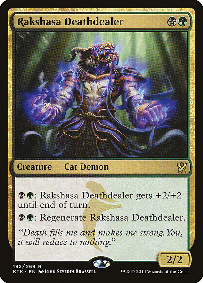 Rakshasa Deathdealer - Khans of Tarkir-(192)