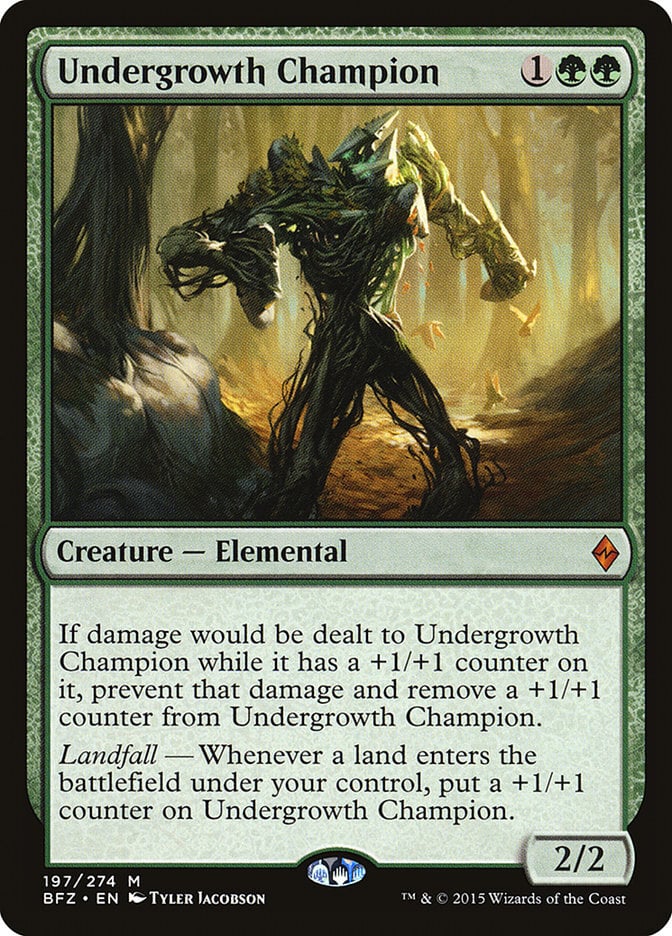Undergrowth Champion - Battle for Zendikar-(197)