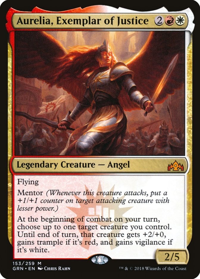 Aurelia, Exemplar of Justice - Guilds of Ravnica-(153)