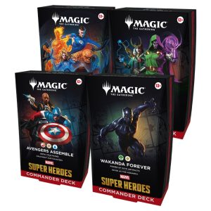 MTG Marvel Superheroes: Commander Decks (4 Decks) (Pre-Order)
