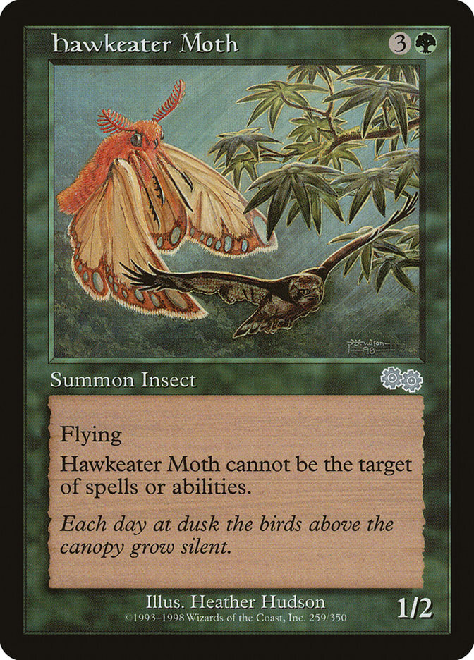 Hawkeater Moth - Urza's Saga-(259)