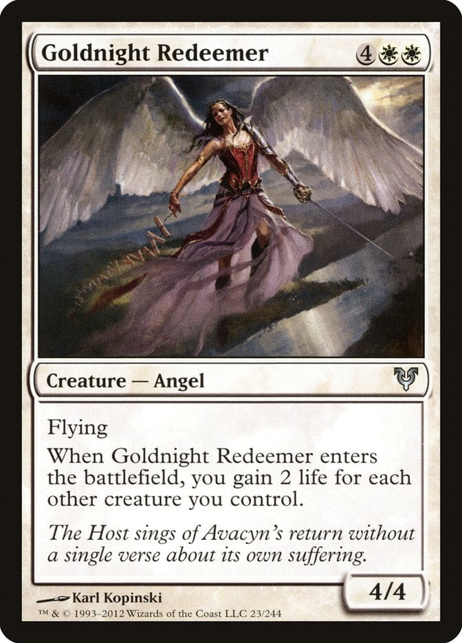Goldnight Redeemer - Avacyn Restored-(023)