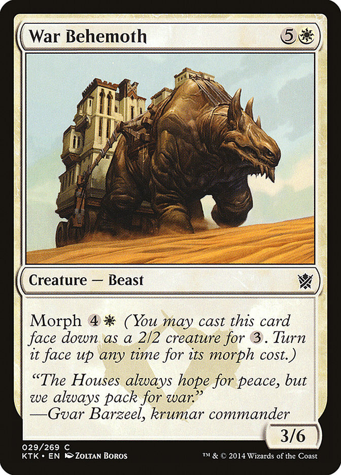 War Behemoth - Khans of Tarkir-(029)