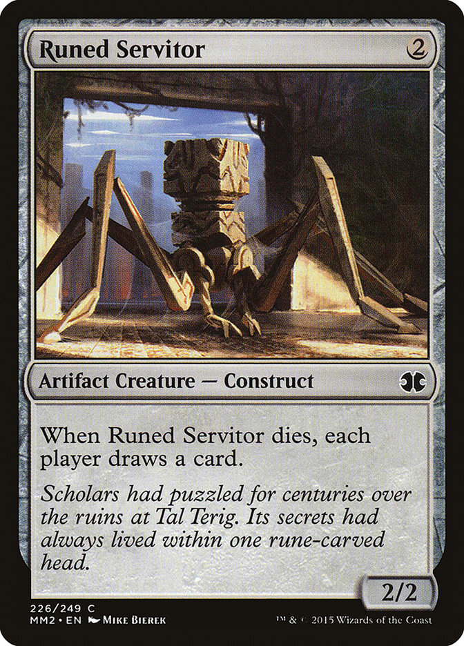 Runed Servitor - Modern Masters 2015 Edition-(226)