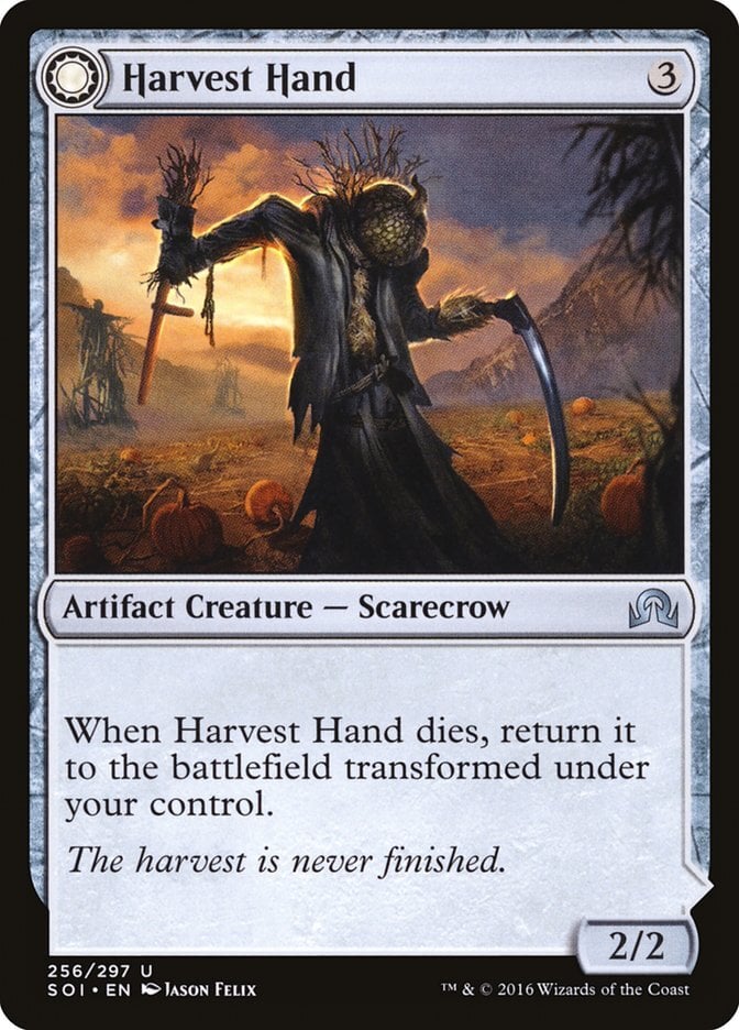 Harvest Hand // Scrounged Scythe - Shadows over Innistrad-(256)