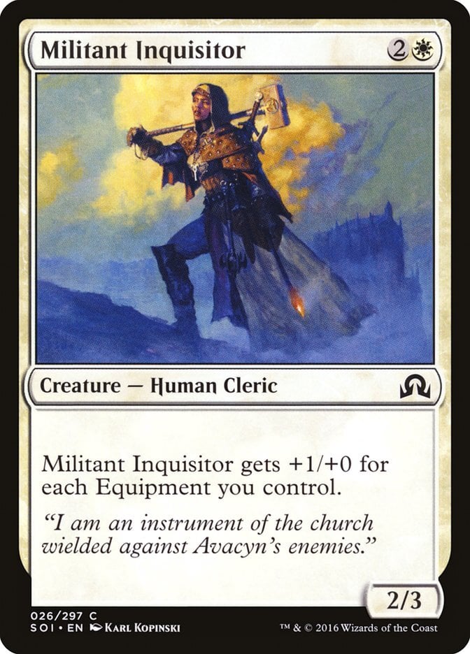 Militant Inquisitor - Shadows over Innistrad-(026)