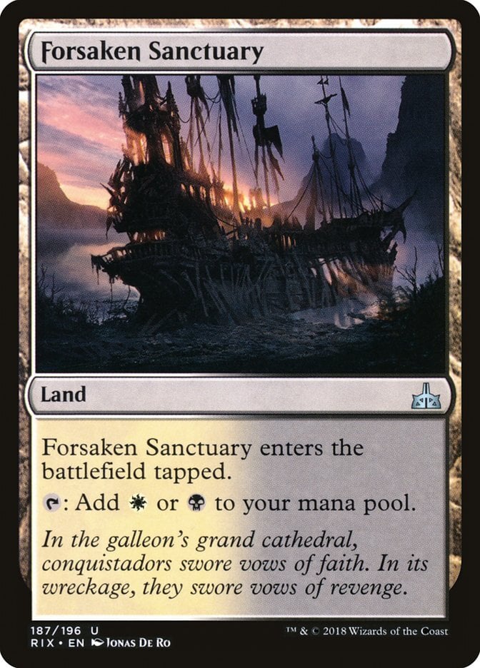 Forsaken Sanctuary - Rivals of Ixalan-(187)