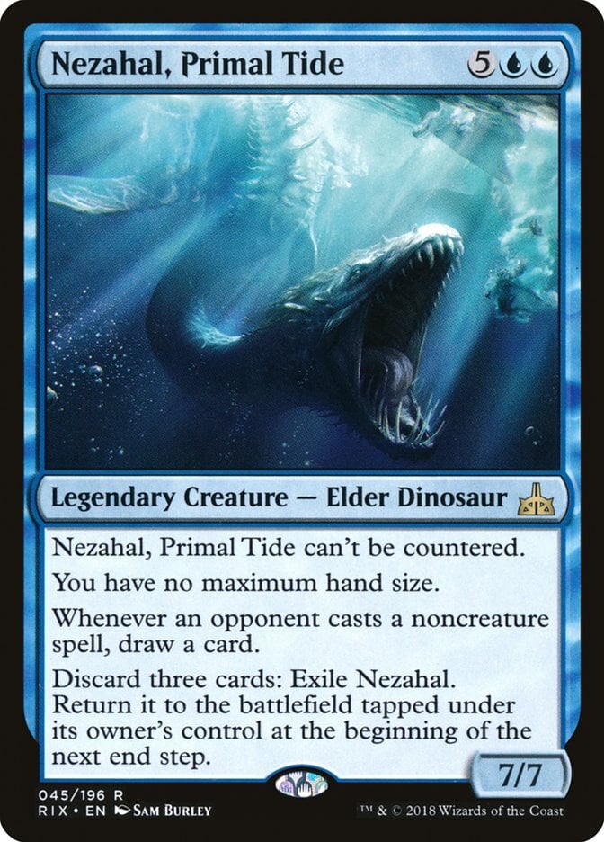 Nezahal, Primal Tide - Rivals of Ixalan-(045)