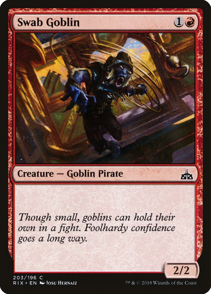 Swab Goblin - Rivals of Ixalan-(203)