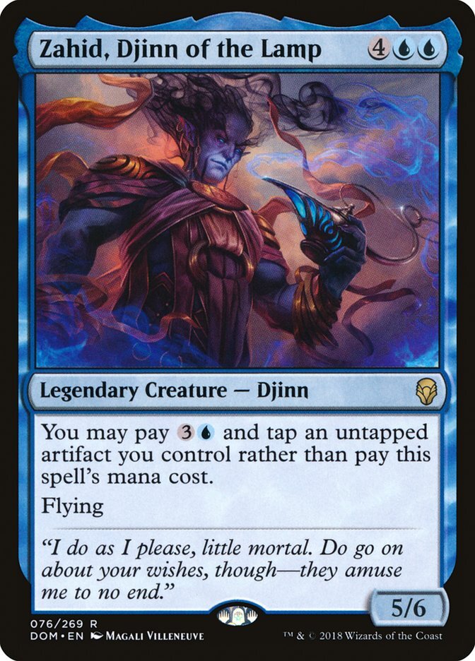 Zahid, Djinn of the Lamp - Dominaria-(076)
